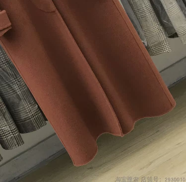 Áo khoác chống mùa bán áo khoác nữ Hàn Quốc Dongdaemun gốc nữ cashmere hai mặt 2018 mùa thu và áo khoác len mới mùa đông - Áo len lót đôi áo len cardigan