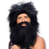 Служба выступления на Хэллоуин, Wiggasus, коренные парики, Feggars Funning Stage Performance Savage Wig