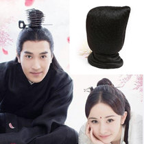 Gooey Wig Woman Styled Hanfu Hair Bag Mens Gooey Fashion Headgear Ancient Wig Hanfu Hairstyle Wan with an ancient Costume Hair