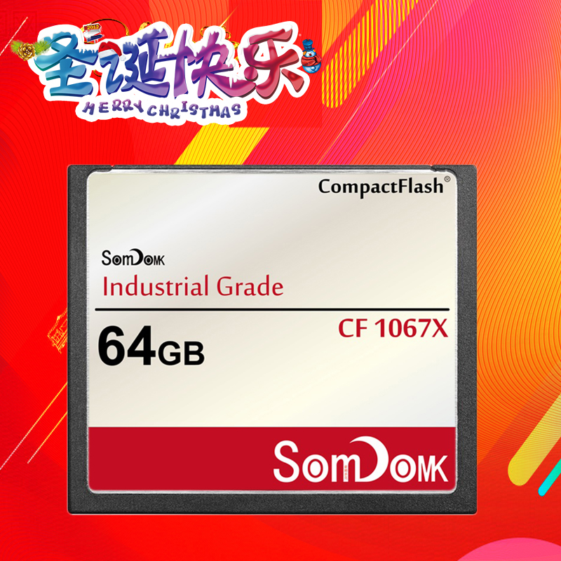 High-speed CF Card 64G Somdomk som Dorck 1067X High Speed Memory Card Single Eye Camera Memory Card 160