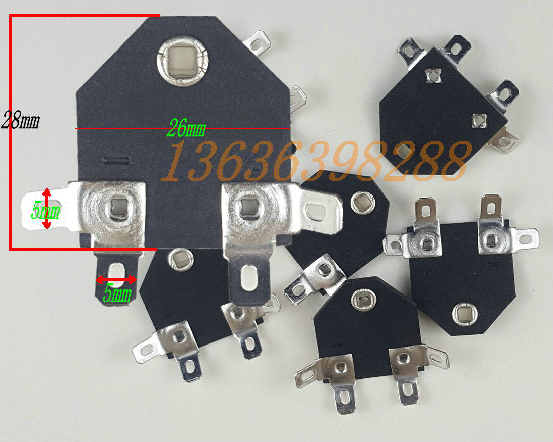 Horn large wiring sheet Bass Horn Wiring Terminal Patch Panel Welded Piece Connector Male Head