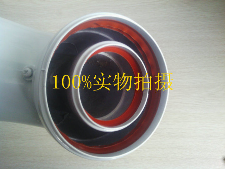 Wall-hung boiler smoke pipe heating furnace flue 100*60 elbow extension pipe 30cm50cm1 meters