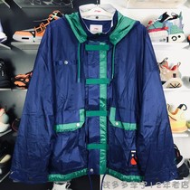 China Li Ning Mens 2020 Spring New hooded cardigan loose fashion sports coat windbreaker AFDQ139