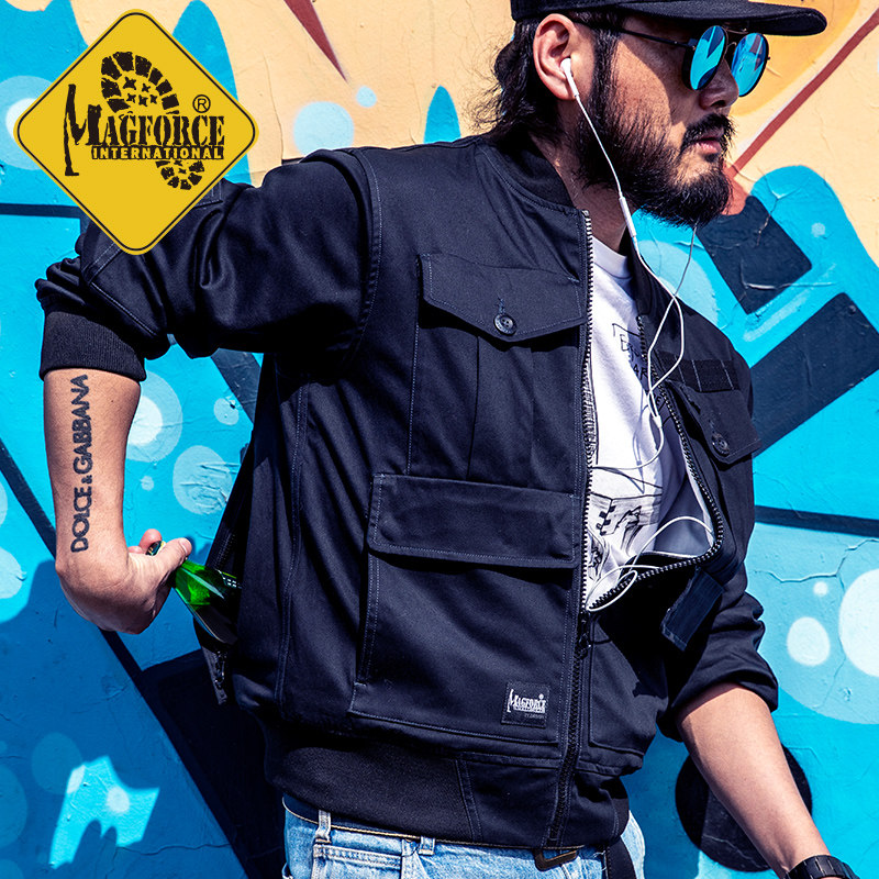 MAGFORCE MAGhose C1112 Overalls jacket for body Chaumen Chaumen 2021 New spring and autumn slim jacket-Taobao