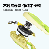 Pet traction rope automatic retractable traction rope dog telescopic traction device krypton retractable dog leash cross-border