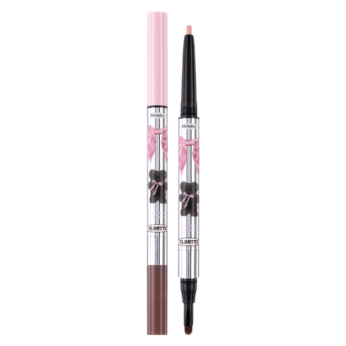 Flortte, двусторонние тени, осветляющий хайлайтер, карандаш для глаз, лайнер