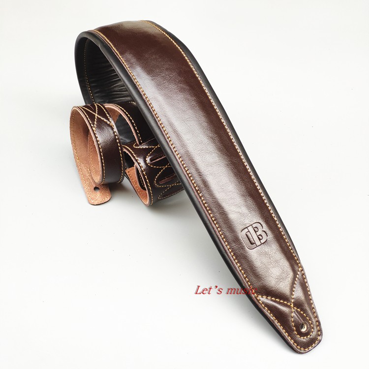 CB guitar baby bag personalized leather thickened and widened cowhide folk bass electric classical guitar baby bag