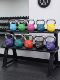 Colorful Pu Solid Kettlebell Women's Fitness Home Men's Dumbbell Competitive Professional Kettlebell Ball Lifting Kettle 4-20kg