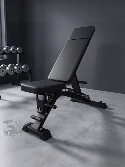 New Multifunctional Adjustable Dumbbell Bench for Home Use, Bench Press Bench, Bird Exercise Bench, Light Commercial Strength Training Equipment