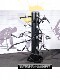 Multi-Functional Trainer Handle, Bird Fly Machine Accessories, Rowing Pull-Down and Back Pull Attachment, Large Strength Fitness Equipment Handle