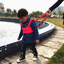 Baby toddler with baby to learn to walk safety anti-drop artifact waist type traction children toddler rope autumn and winter