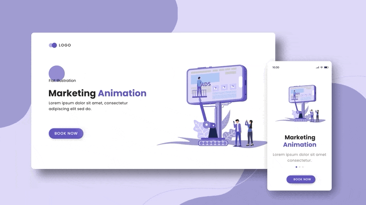 图片[10]-MG卡通人物角色扁平插画动画科技营销推广互联网AE源文件模板素材-cg男孩