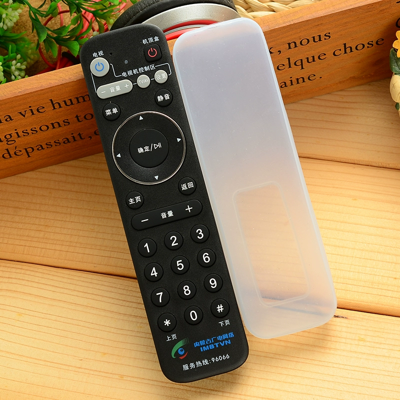 Mạng vô tuyến và truyền hình Nội Mông Bộ kỹ thuật số Top Box Cáp TV Ming Silicone Điều khiển từ xa Bìa điều khiển từ xa - TV