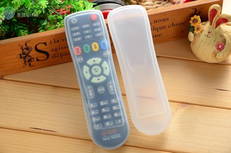 Hà Nam cáp kỹ thuật số TV set-top box HD silicone trong suốt bảo vệ bìa bụi che điều khiển từ xa bộ