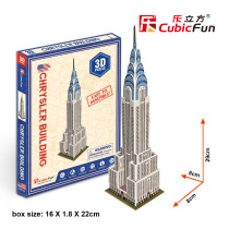 Le Cube 3D puzzle creative gift S3013H mini US Empire State Building model