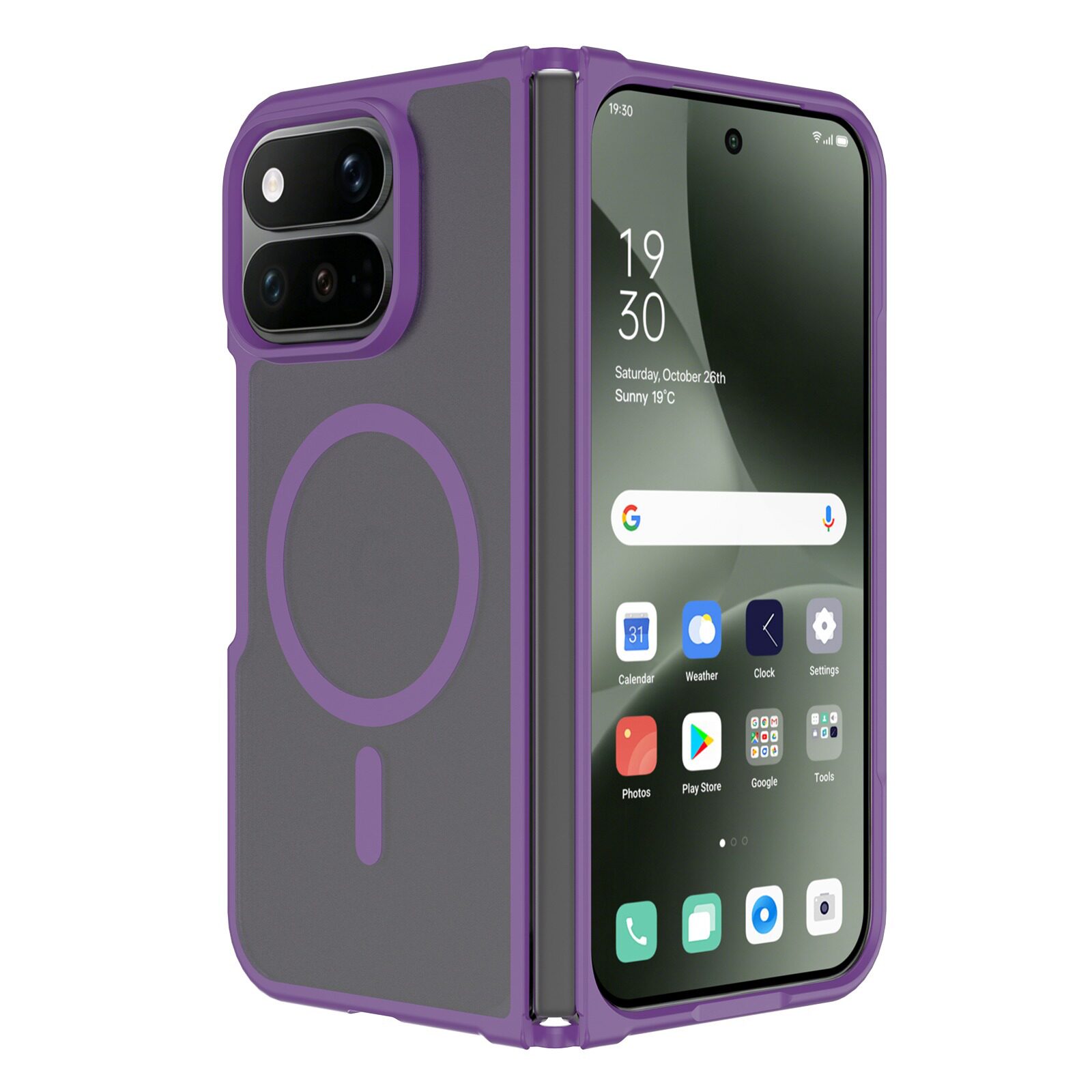 Style 2 — Minimalist Foldable Magnetic Google Pixel Phone Case