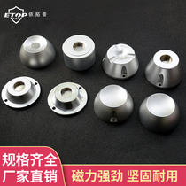 Supermarket clothing anti-theft buckle buckle Hammer unlock Magnetic buckle Clothing nail device Strong buckle demagnetization device