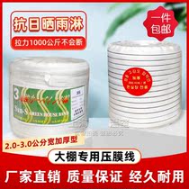 Anti-aging anti-sun tensile and high-strength thickening polyester greenhouse film with nylon line pressure Film for agricultural sunscreen greenhouse