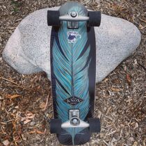 American Carver surf skateboard 31 25 Knox Quill feather skateboard Pro professional surfboard