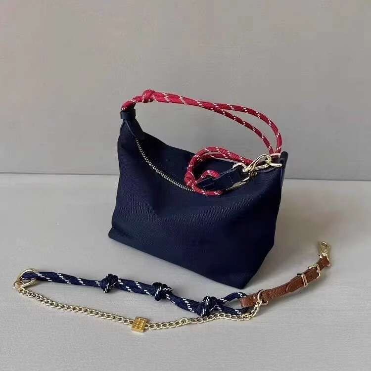 Small Bag, Small Stylish Bag with Freely Adjustable Shoulder Strap, Dumpling Bag, Versatile Color-Blocking, Ultra-Light Nylon Hiking Underarm Bag Small Bag, Small Stylish Bag with Freely Adjustable Shoulder Strap, Dumpling Bag, Versatile Color-Blocking, Ultra-Light Nylon Hiking Underarm Bag