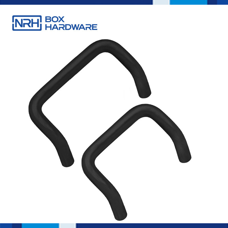 NRH NRH heavy bending handle stainless steel toolbox U type round tube handle mechanical cabinet door solid handle