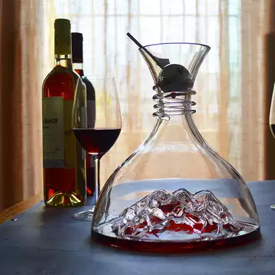 Fashunfeng with fast decanter ball Iceberg Decanter Lead-free crystal glass red wine fast wine separator