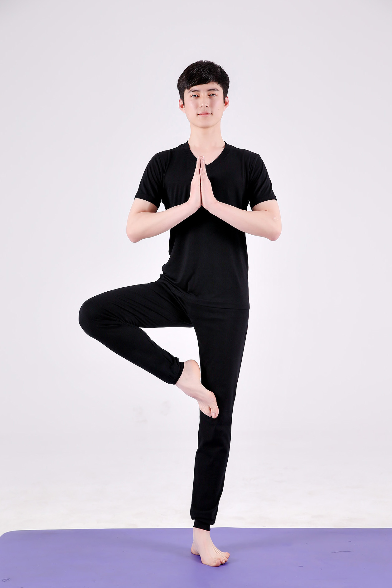 Thực hành Yumei new cotton cotton đàn hồi cao đàn ông tập luyện quần áo phù hợp với thể dục thể hình yoga chạy cơ thể - Khiêu vũ / Thể dục nhịp điệu / Thể dục dụng cụ giày múa người lớn