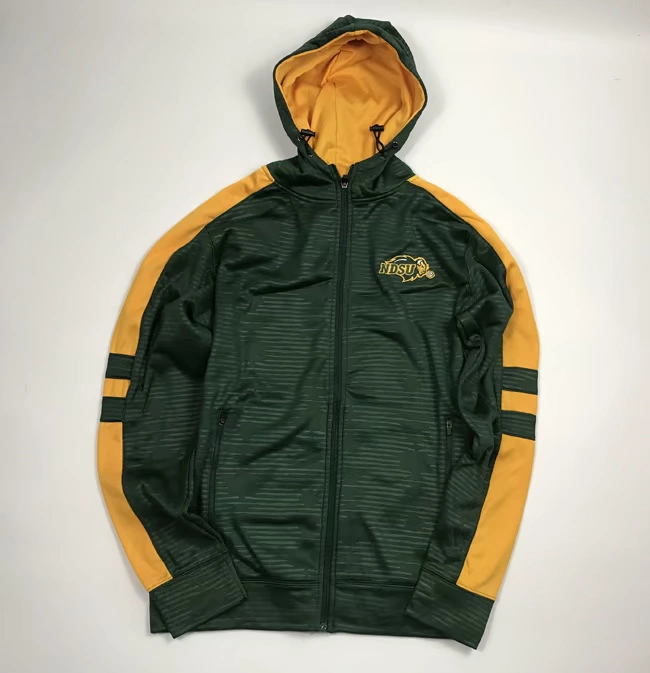 Áo khoác thể thao trường đại học nam bóng rổ áo len polyester Zip áo thể thao áo khoác - Thể thao lông cừu / jumper áo hoodie nữ màu đen