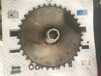 Seeding and fertilizing machine sprocket 428 specifications 36 teeth 16 hexagonal hole 25 teeth 16 teeth 12 teeth Total height 36