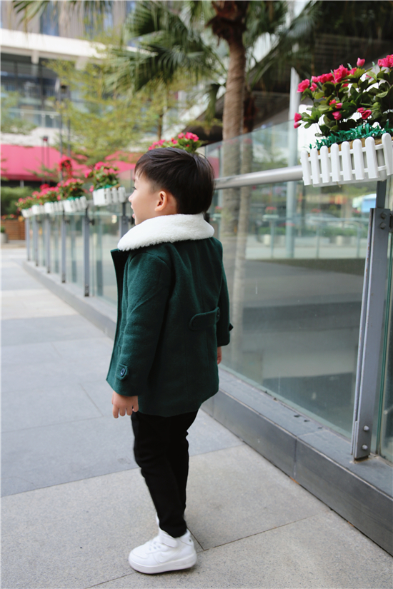 Manteau enfant LUSON en flanelle - Ref 2160789 Image 27