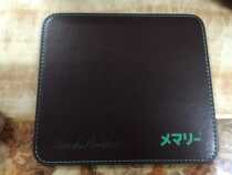 Leather male and female mouse placid ultra-slim leather portable mouse pad small mouse pad notebook mouse pad