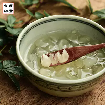 Dali Mountain Residence Yunnan Wild tribute grade glutinous saponin rice super double pod saponin saponin rice snow lotus seed 130g