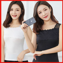 Summer Lace Florian Lace Vest Woman Blouse Sexy Smear undershirt wearing sleeveless 100 hitchhiking Han version sashimi