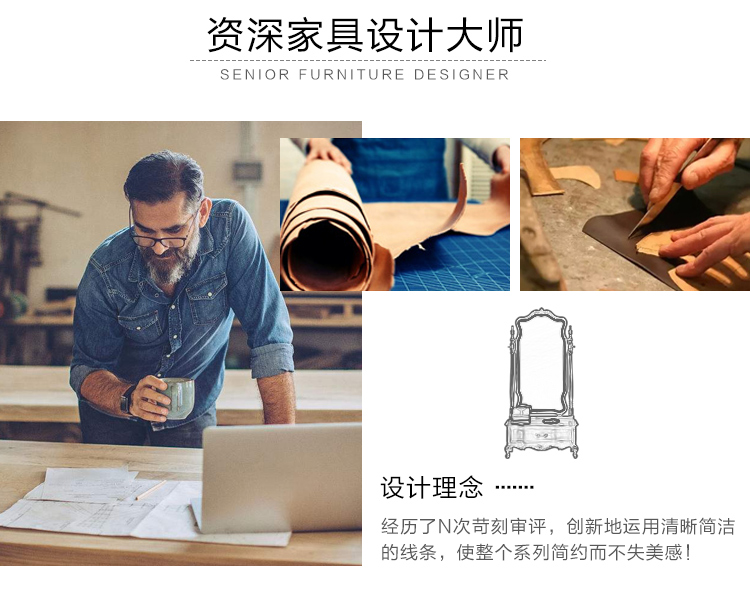 Gương gỗ Mỹ gương lớn Gương châu Âu sang trọng sàn gương phù hợp gương nhà phòng ngủ thay đồ gương - Gương gương di chuyển
