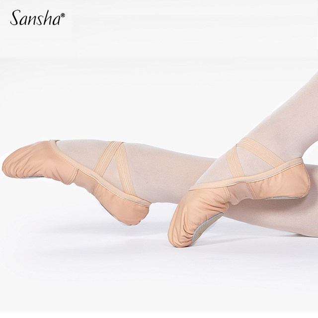 Sansha folk dance adult ballet soft shoes two soles