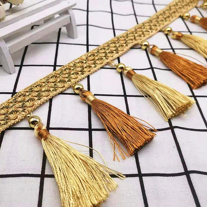 Curtain Lace Beads, Window Decoration Accessories, Tassels, Double-Color Hanging Balls, Curtain Accessories, Curtain Head Tassels, Lace