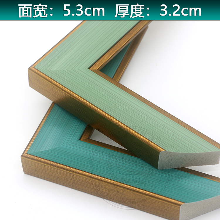 2025 New Model Photo Frame Lines, Oil Painting Borders, Mirror Frame Lines, Wedding Studio Display Stand Advertising Borders, Ps Foam Lines