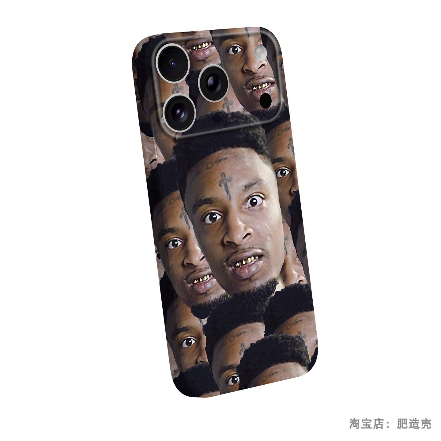 21 Savage Album Art & Portrait 15 iPhone Case