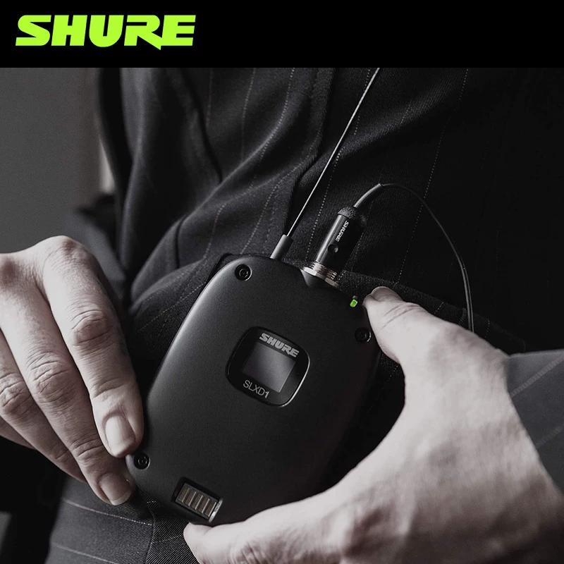 Shure/ SLXD14D/SM35 WL93 85 MX153 Беспроводная наушниковая система с петлей микрофон-петля