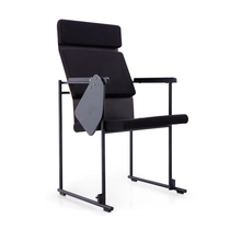 High-end classroom training Chair student writing board chair big conference room dictation chair lecture sketching chair press chair