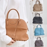 Мастерство г-на Лу｜Прошитая вручную восковая нить импортная коровья кожа TC Сумка для боулинга Bolide31 Портативная сумка-ракушка на одно плечо