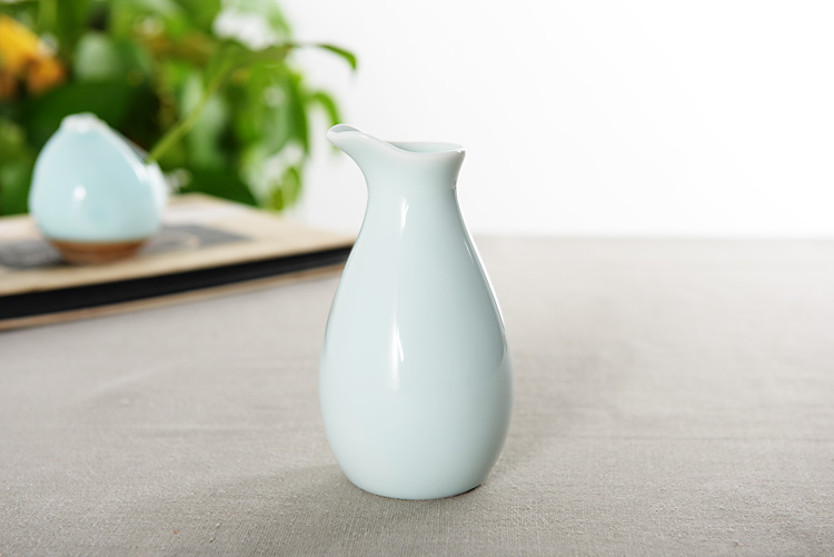 Celadon nóng lạnh gốm Jug Meizi Khánh Bột Qing Qing Rượu Rượu vang vàng đa dạng ly uống rượu tây
