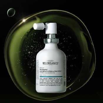 myorganics有机防脱精华活力发际线喷雾固发密发头皮护理精华液实付289元到手包邮