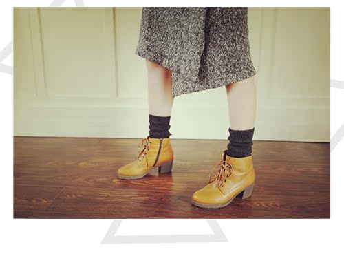 Vớ len nữ mùa đông vớ nữ phiên bản Hàn Quốc của tất nữ dày ấm vớ vớ cotton vớ vớ nữ mùa thu đông tất cổ cao