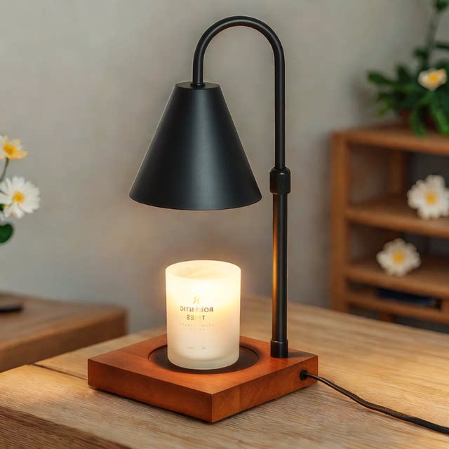 Retro lifting fragrance wax lamp melting candle lamp candle warm lamp aromatherapy lamp bedroom bedside atmosphere table lamp night light