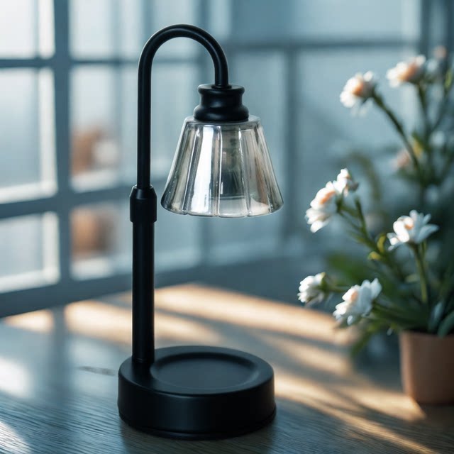 Mini Adjustable Fragrance Wax Melting Lamp, Timed Candle Melting Lamp, Aromatherapy Candle, Bedroom Bedside Table Lamp, Night Light, Ambient Light