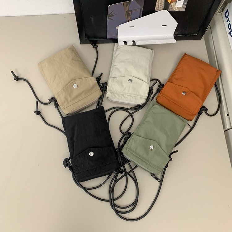 Japanese-Style Literary and Artistic Small Fresh Phone Bag, Mini Cloth Bag, Lightweight, Casual, Versatile, Vertical Style, Single Shoulder Crossbody Bag for Women Japanese-Style Literary and Artistic Small Fresh Phone Bag, Mini Cloth Bag, Lightweight, Casual, Versatile, Vertical Style, Single Shoulder Crossbody Bag for Women