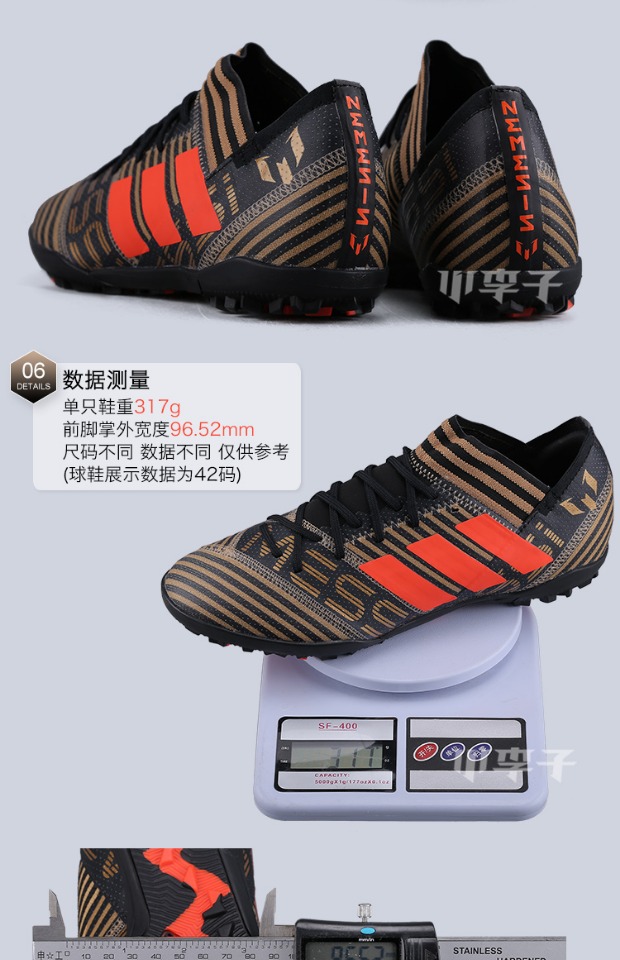 Mận nhỏ: giày chính hãng Adidas Adidas NEMEZIZ MESSI17.3TF giày bóng đá CP9108 mua giày đá bóng