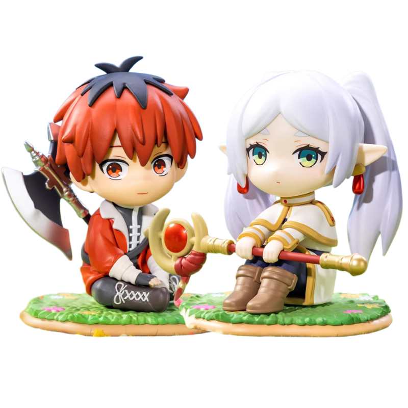 Resonance Gong Frieren: Beyond Journey's End Series Blind Box Himmel and Frieren Figure Ornament Cute Gift Doll
