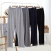 Quần pyjama cho nam Quần cotton mùa xuân và mùa thu quần mặc nhà Quần tây